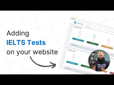 3 Simple Ways to Add IELTS Tests to Your Website (Shortcodes Explained!)